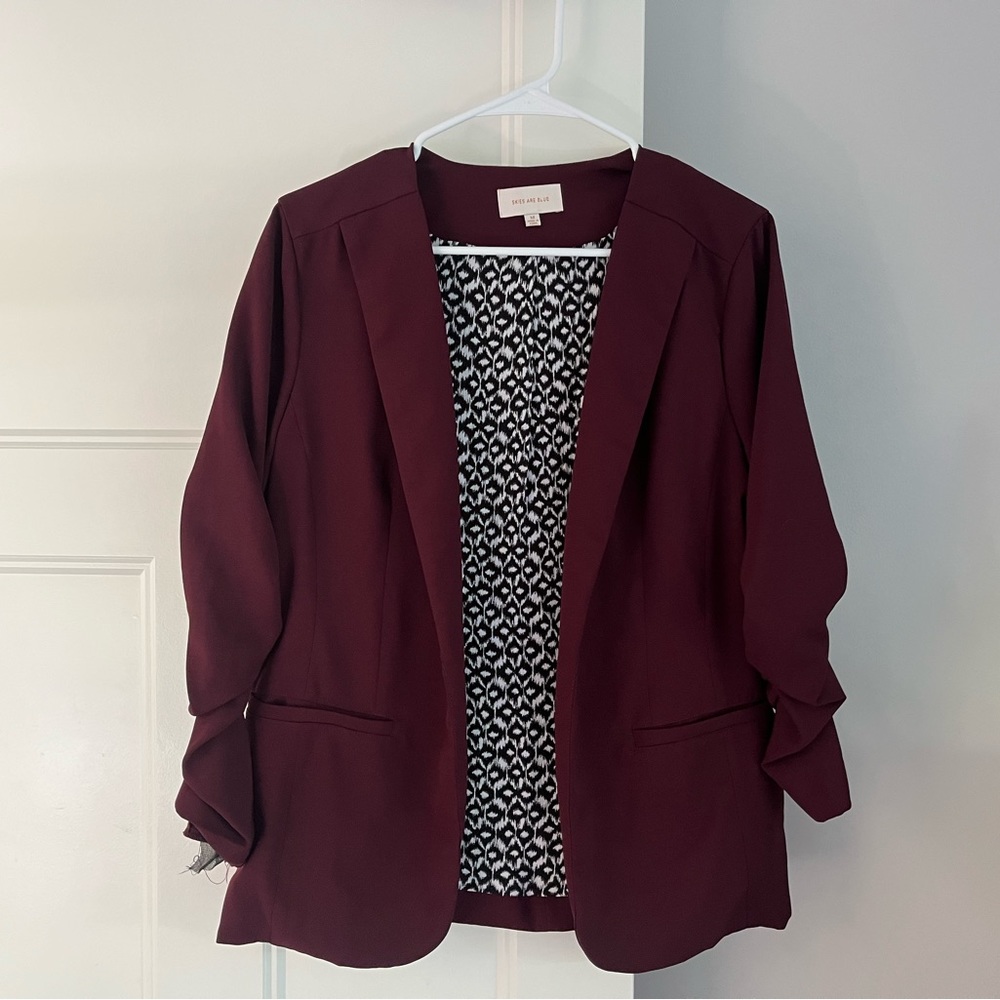 Raja Collarless Blazer (Stich Fix)